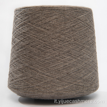 Filato in lana in cashmere miscelato 100% a scialle di sciarpa in cashmere